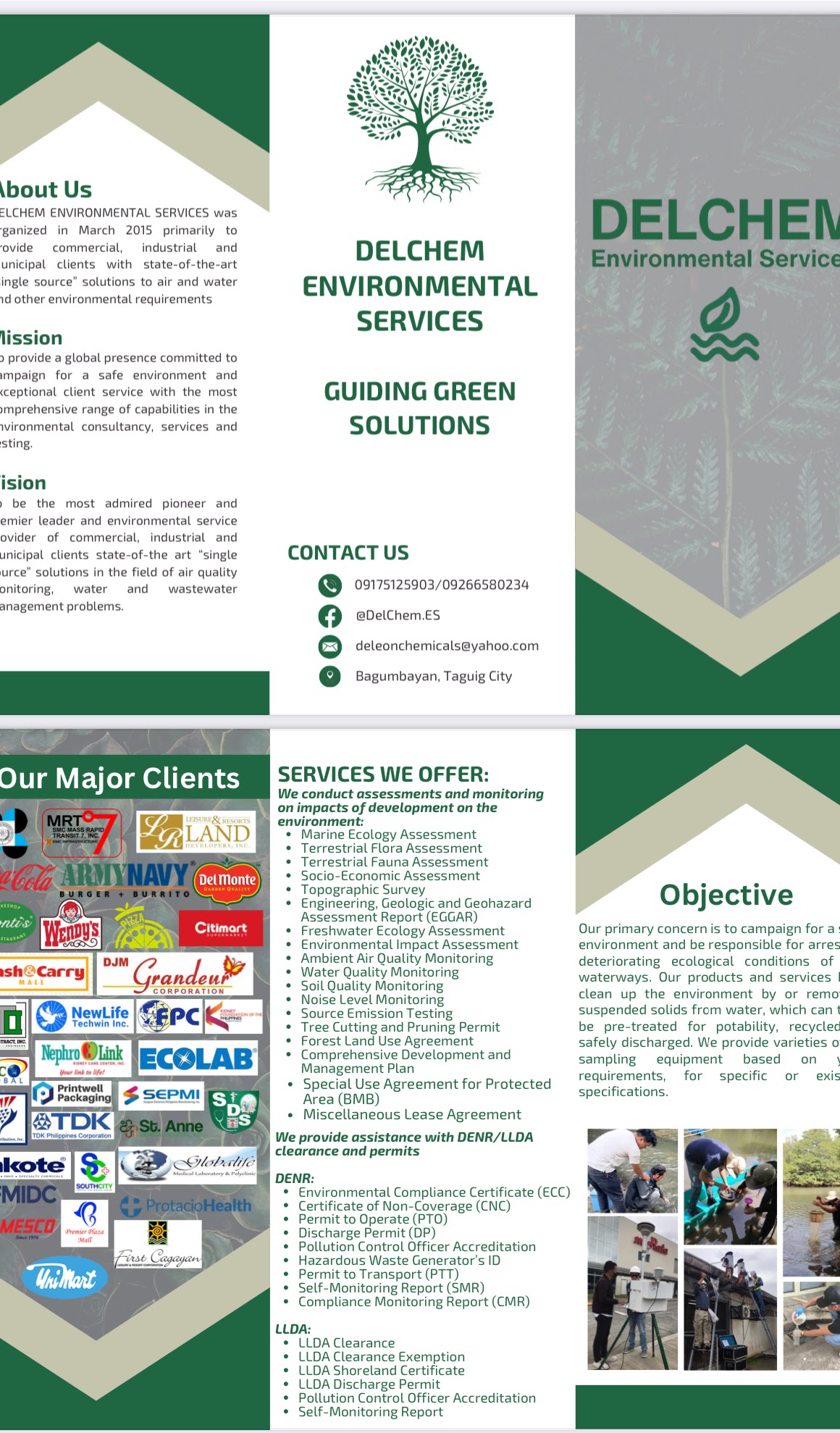 DELCHEM Environmental Services logo